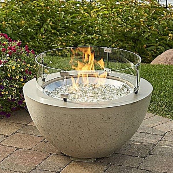 The Outdoor GreatRoom Company Cove 29-Inch Round Gas Fire Bowl (CV-20) Online