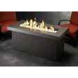 The Outdoor GreatRoom Company Key Largo Linear Gas Fire Pit Table Discount