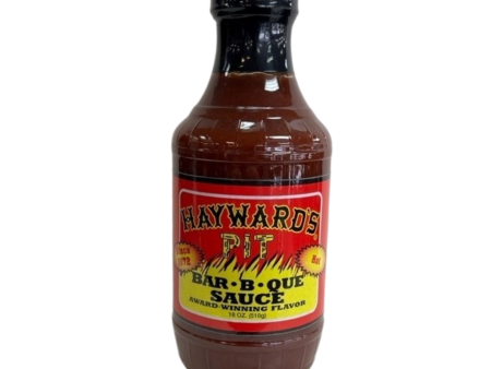 Hayward s Pit Hot Bar-B-Que Sauce 18 oz. For Cheap