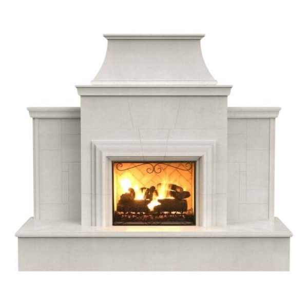 American Fyre Designs Grand Cordova 110-Inch Recessed Hearth Outdoor Gas Fireplace Hot on Sale