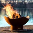 Fire Pit Art Manta Ray 36-Inch Handcrafted Carbon Steel Fire Pit (MR) Supply