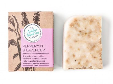 Australian Natural Soap Company Peppermint & Lavender 100g on Sale