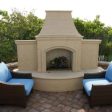 American Fyre Designs Grand Phoenix 113-Inch Freestanding Outdoor Gas Fireplace Online Hot Sale