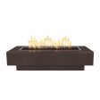 Top Fires Coronado 15-Inch Tall Powder Coated Steel Gas Fire Pit - Match Lit Online Hot Sale