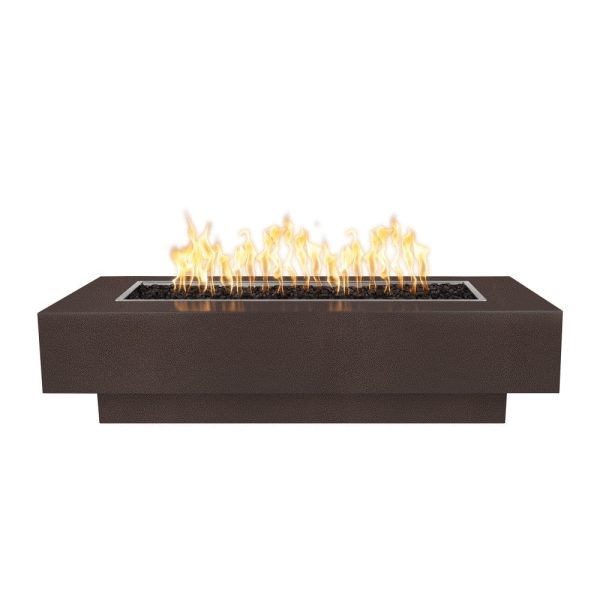 Top Fires Coronado 15-Inch Tall Powder Coated Steel Gas Fire Pit - Match Lit Online Hot Sale