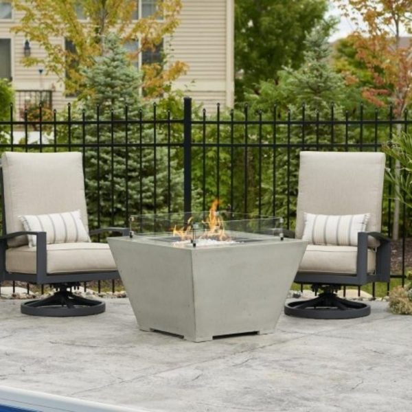 The Outdoor GreatRoom Company Cove 37-Inch Square Gas Fire Bowl (CV-2424) Online