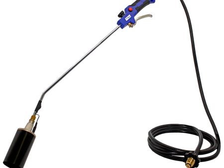 Flame King Propane Weed Burner Torch 340,000 BTU with Battery Operated Igniter Online