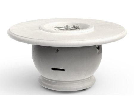 American Fyre Designs Amphora 48-Inch Concrete Round Gas Fire Pit Table Online