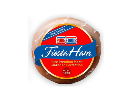 Purefoods Fiesta Ham Pre-Sliced 1.5kg with Eco Ham Bag (Sauce not included) Cheap