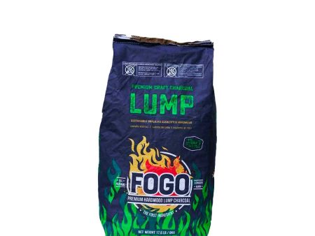 FOGO Brazilian Eucalyptus Lump Charcoal (17.6lbs) on Sale