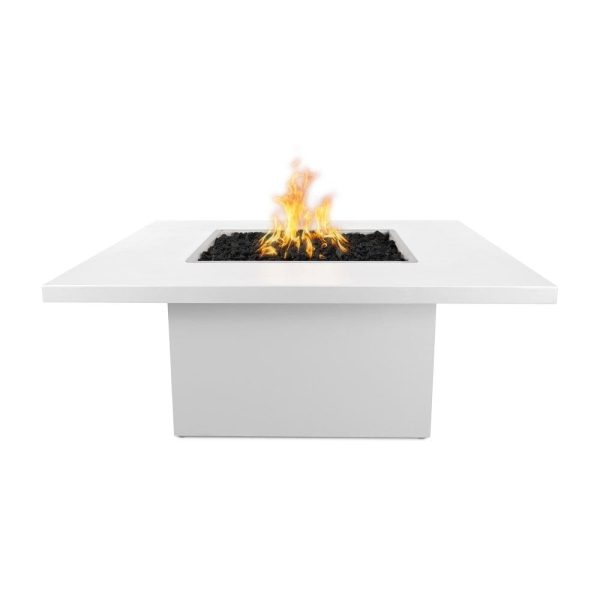 Top Fires Bella 36-Inch Square Steel Gas Fire Table - Match Lit (OPT-BELPC36) For Cheap