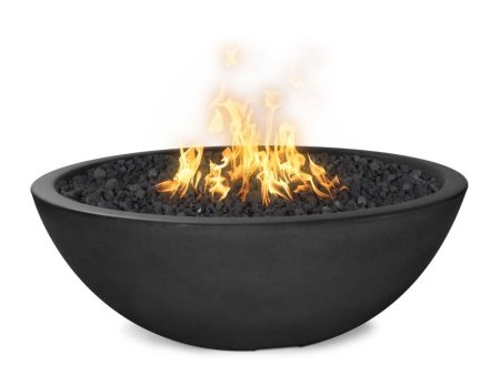 Top Fires Sedona 27-Inch Round Concrete Gas Fire Bowl - Electronic (OPT-27RFOE) For Cheap