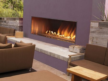 Empire Carol Rose Vent-Free Outdoor Linear Gas Fireplace Hot on Sale