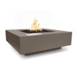 Top Fires Cabo Square GFRC Gas Fire Pit Table - Electronic Online Sale