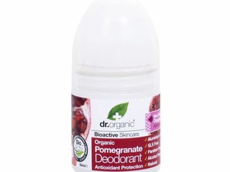 Dr Organic Deodorant Pomegranate 50ml Fashion