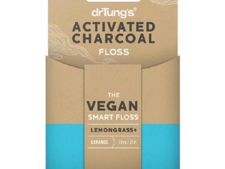 Dr Tung s Activated Charcoal & Lemongrass Floss 27m on Sale