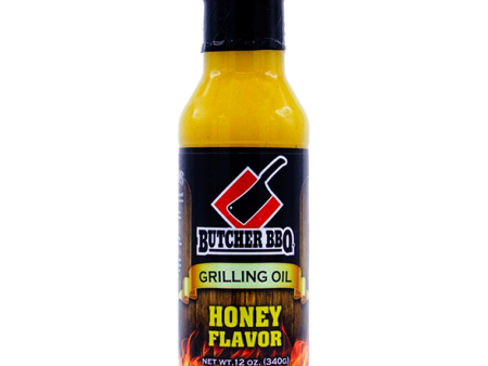 Butcher BBQ Honey Grilling Oil 12 oz. Hot on Sale