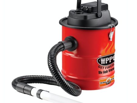 18V Rechargeable Ash Vacuum With Bonus Value Pack Supply