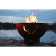 Fire Pit Art Antlers 36-Inch Unique Handcrafted Carbon Steel Fire Pit (ANTLERS) on Sale