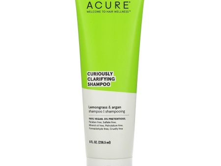 Acure Clarify Shampoo Lemongrass 235ml Hot on Sale