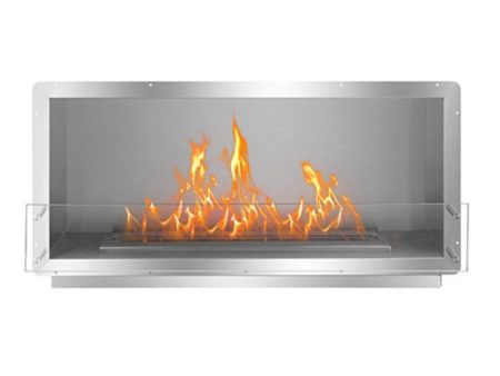 The Bio Flame XL Firebox SS 53-Inch Built-in Ethanol Fireplace Cheap