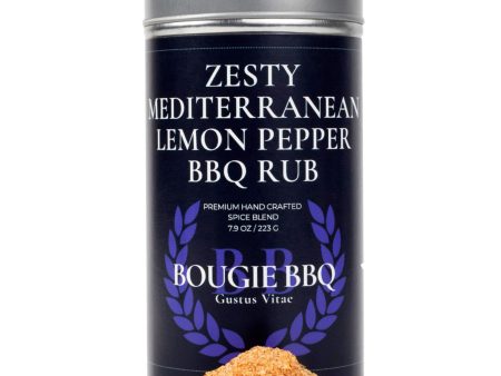 Zesty Mediterranean Lemon Pepper BBQ Rub & Seasoning Online Hot Sale