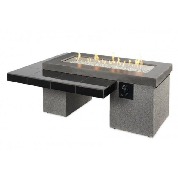 The Outdoor GreatRoom Company Uptown 65-Inch Linear Gas Fire Pit Table For Cheap