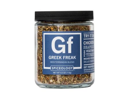 Greek Freak - Mediterranean Rub 4oz Jar For Cheap