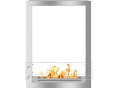 The Bio Flame 24-Inch Firebox DS Built-in See-Through Ethanol Fireplace For Cheap