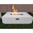 Firegear Sanctuary Rectangular Concrete Gas Fire Pit Table Online Sale