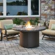 The Outdoor GreatRoom Company Beacon 48-Inch Round Gas Fire Pit Table Discount