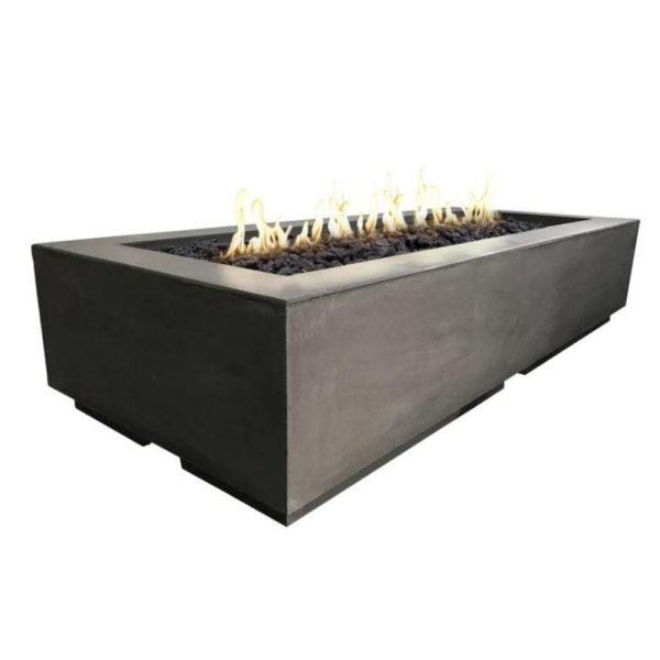 American Fyre Designs Louvre 72-Inch Rectangular Gas Fire Pit Online