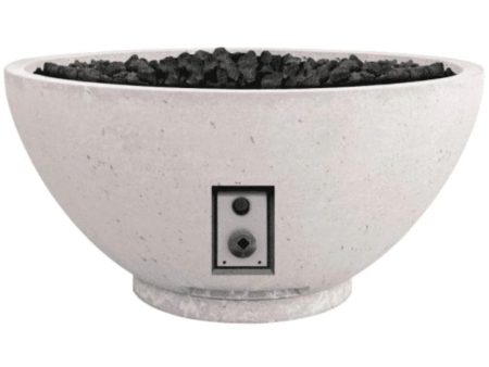 Firegear Sanctuary 39-Inch Round Concrete Gas Fire Bowl on Sale