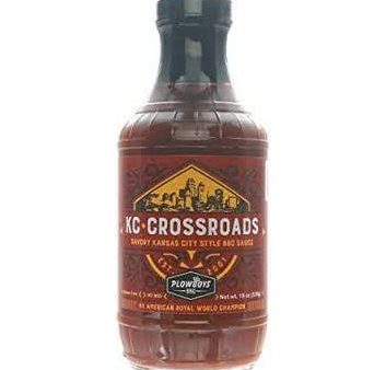 Plowboys BBQ KC Crossroads BBQ Sauce 16 oz. on Sale