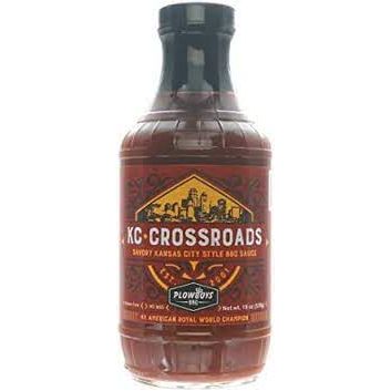 Plowboys BBQ KC Crossroads BBQ Sauce 16 oz. on Sale