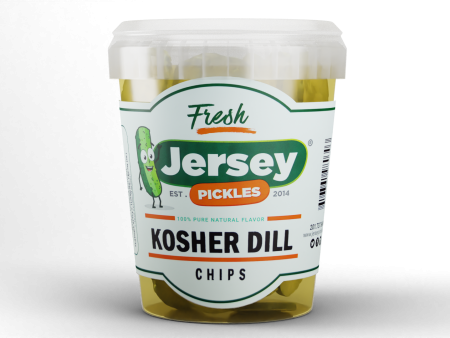 Kosher Dill Pickle Chips Hot on Sale