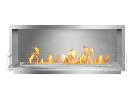 The Bio Flame 60-Inch Smart Firebox SS - Built-in Ethanol Fireplace Supply