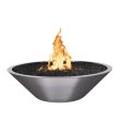 Top Fires Cazo 48-Inch Round Stainless Steel Fire Disk - Match Lit (OPT-SS48FP) Fashion