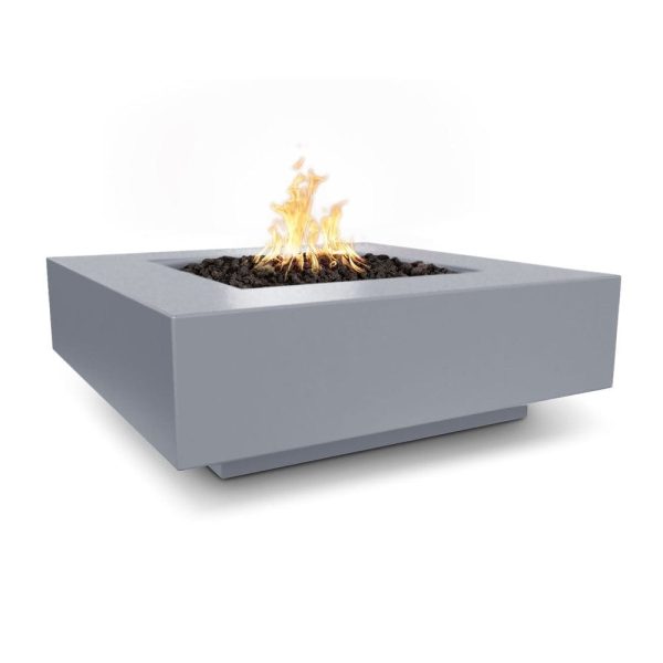 Top Fires Cabo Square GFRC Gas Fire Pit Table - Electronic Online Sale