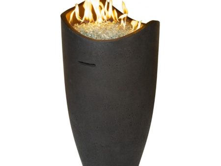 American Fyre Designs Wave 20-Inch Free Standing Outdoor Gas Fire Urn Online