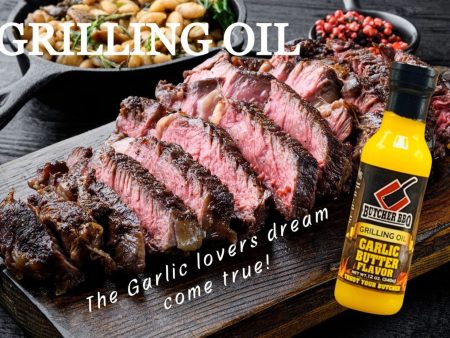 Grilling Oil Garlic Butter Flavor   Turkey Injection Discount