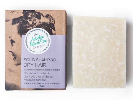 Australian Natural Soap Company Solid Shampoo Dry Hair 100g Online Hot Sale