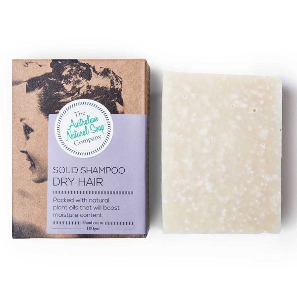 Australian Natural Soap Company Solid Shampoo Dry Hair 100g Online Hot Sale