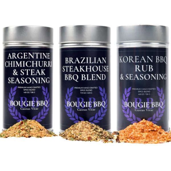 Deluxe Steak & Beef BBQ Seasonings Collection - 3 Pack For Cheap