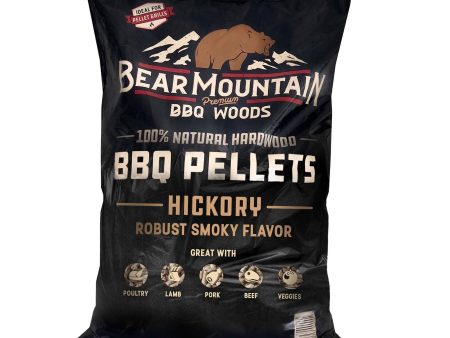 Bear Mountain BBQ Premium All-Natural Hardwood Hickory Smoker Pellets, 20 Pounds For Cheap