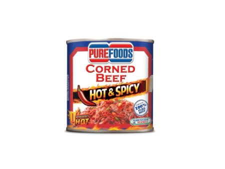 Purefoods Corned Beef 210g Hot & Spicy For Cheap