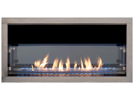 Superior Linear Vent-Free Outdoor Gas Fireplace - Optional See-Through For Discount