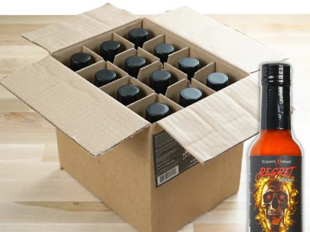 Regret Reserve Hot Sauce (12 pk Case) on Sale