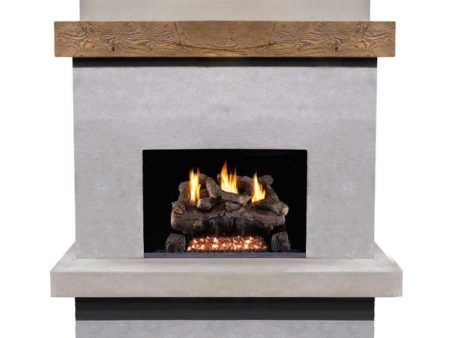 American Fyre Designs Brooklyn Smooth 68-Inch Free Standing Outdoor Gas Fireplace Online Sale