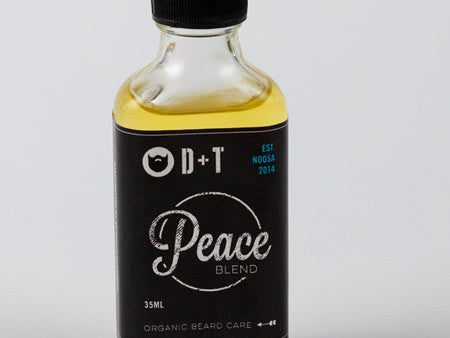 D+T Beard Oil Peace Blend 35ML Hot on Sale